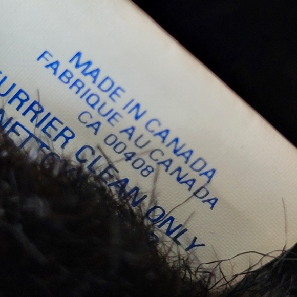 Furrocious by princess garment brown faux fur coat button closure Size M - Picture 9 of 10